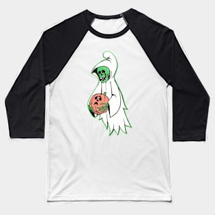 Jack Ghoul Lantern Baseball T-Shirt